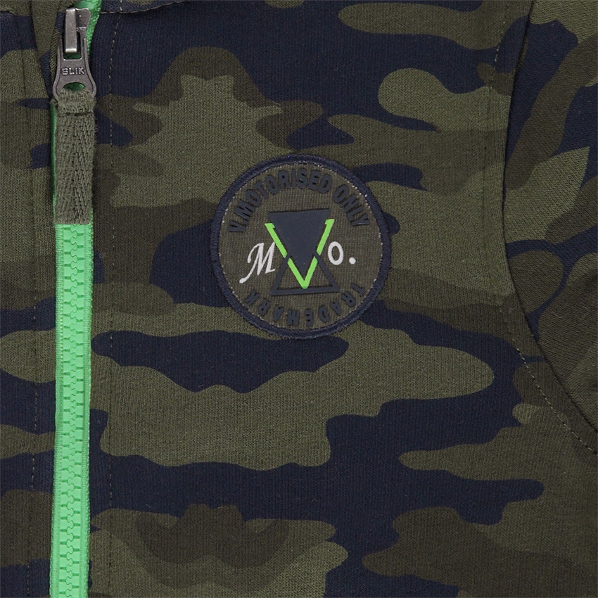 Φανελένια φόρμα με μιλιτέρ μοτίβο 