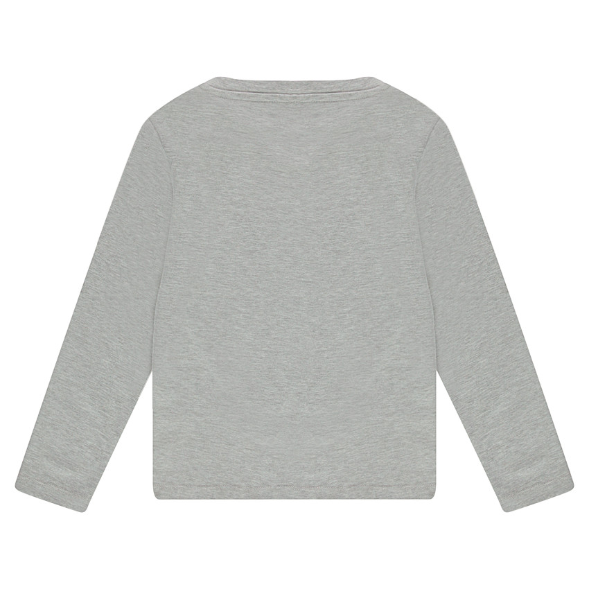 Παιδικά - Μακρυμάνικη μπλούζα από ζέρσεϊ με διακοσμητική στάμπα 