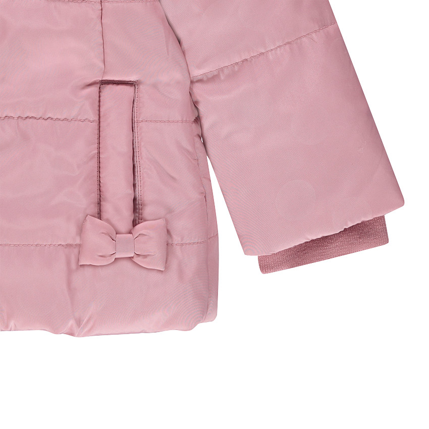 Παρκά καπιτονέ με αφαιρούμενη κουκούλα και επένδυση από sherpa 