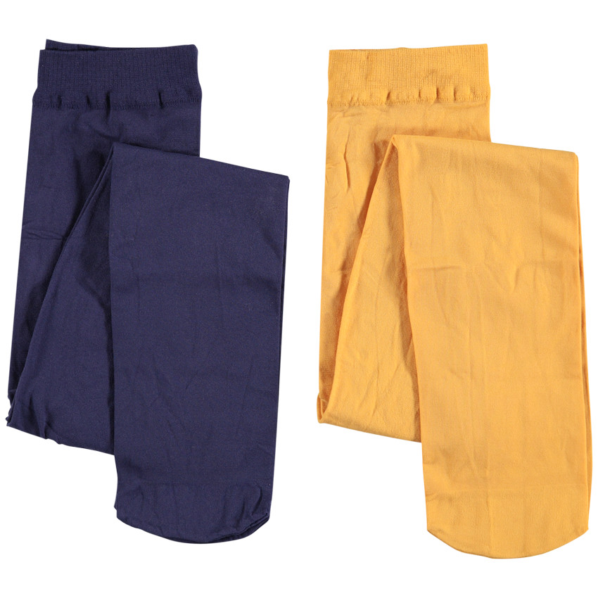 Σετ 2 λεπτά μονόχρωμα καλσόν 