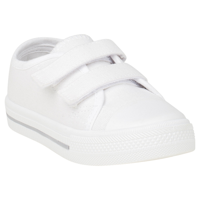 Χαμηλά υφασμάτινα αθλητικά παπουτσάκια με velcro σε νούμερο 24 έως 27 