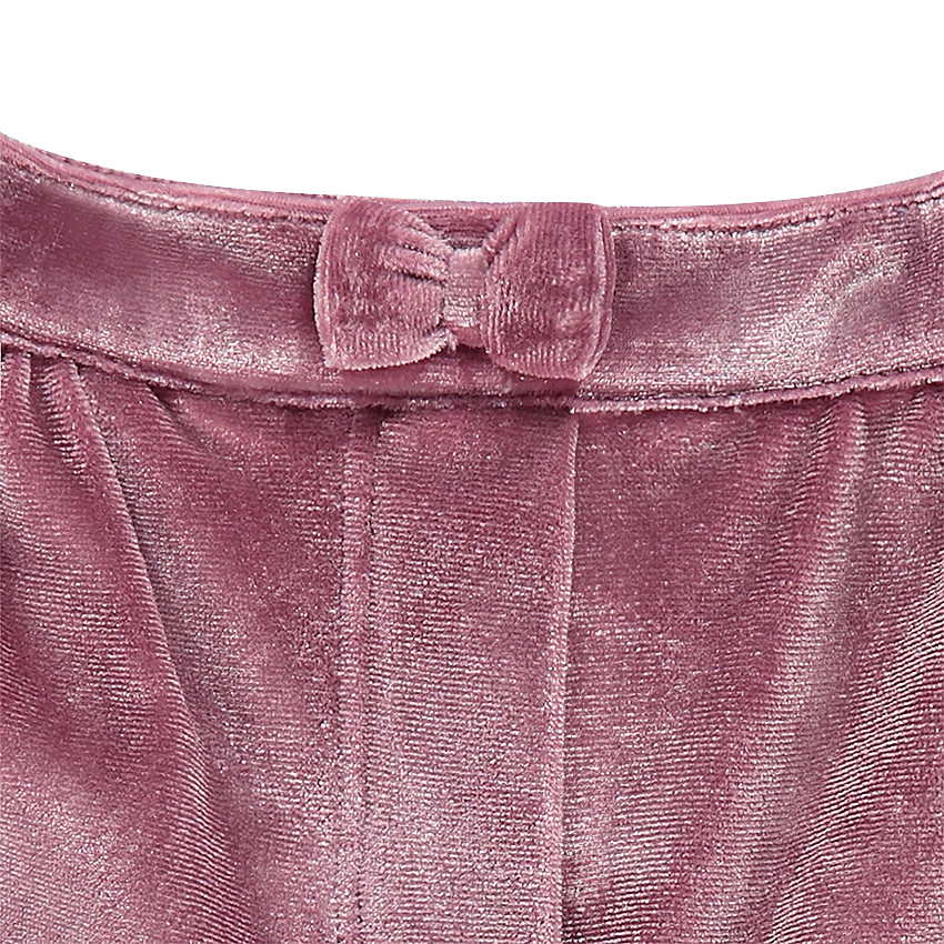 Σορτς φουφούλα από βελούδο  
