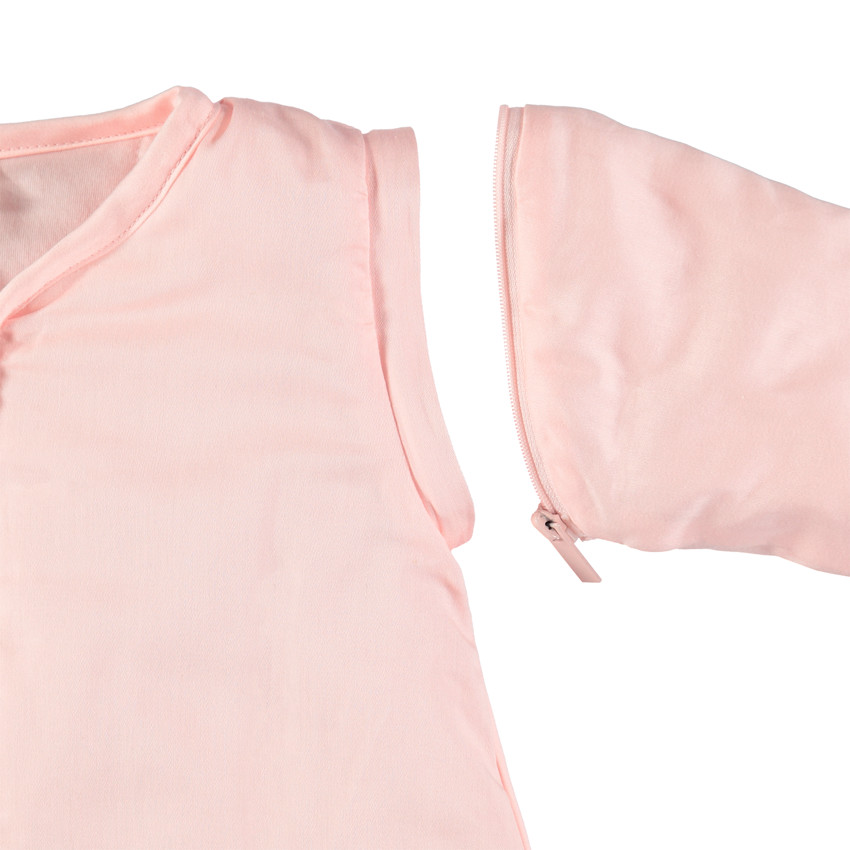 Υπνόσακος με μακριά αφαιρούμενα μανίκια και στάμπα λαγό 