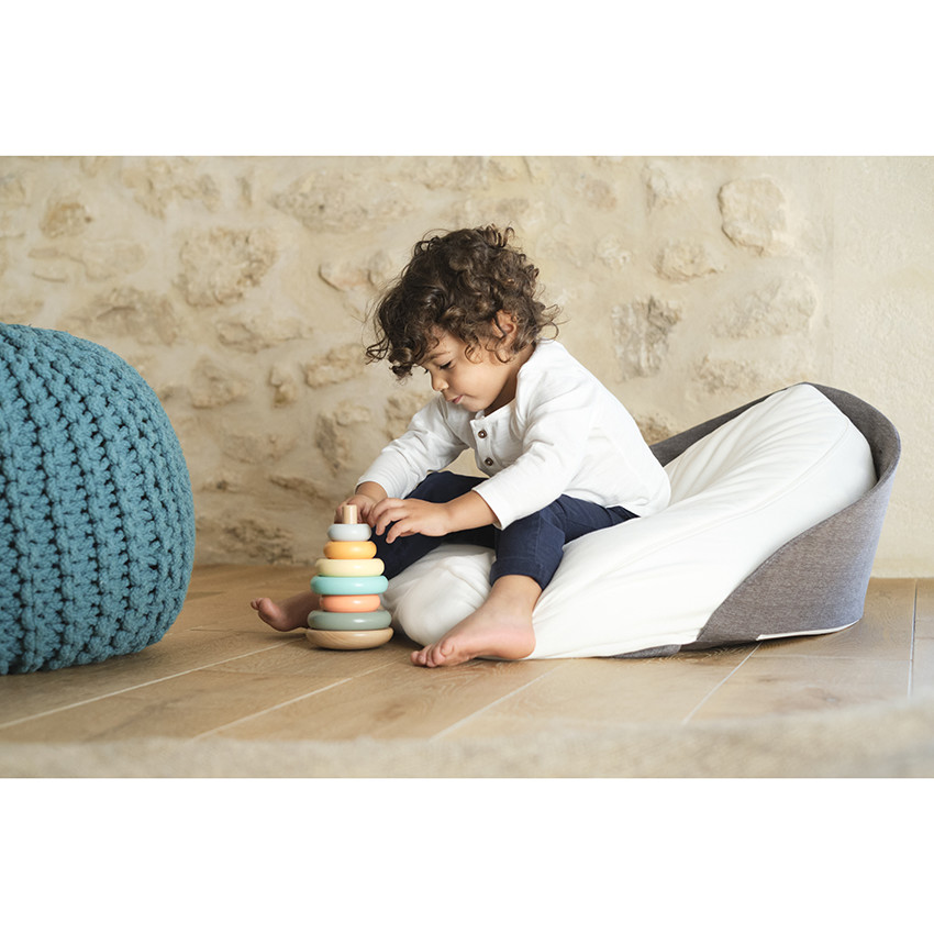 4-en-1 Babymum Transat/Pouf/Coussin d'allaitement et de maternité 