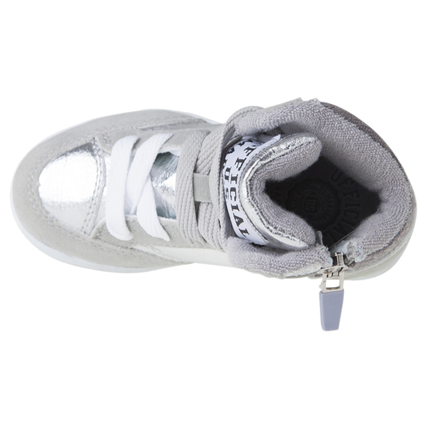 US Marshall Baskets montantes argentées du 24 au 27 