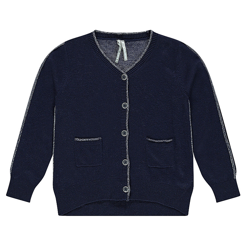 Παιδικό - Πλεκτή ζακέτα με ιριδίζουσα κλωστή 