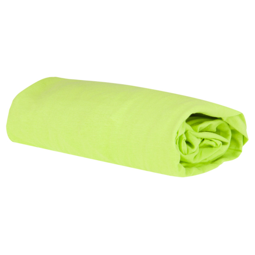 Drap housse en coton uni 90 x 200 cm 