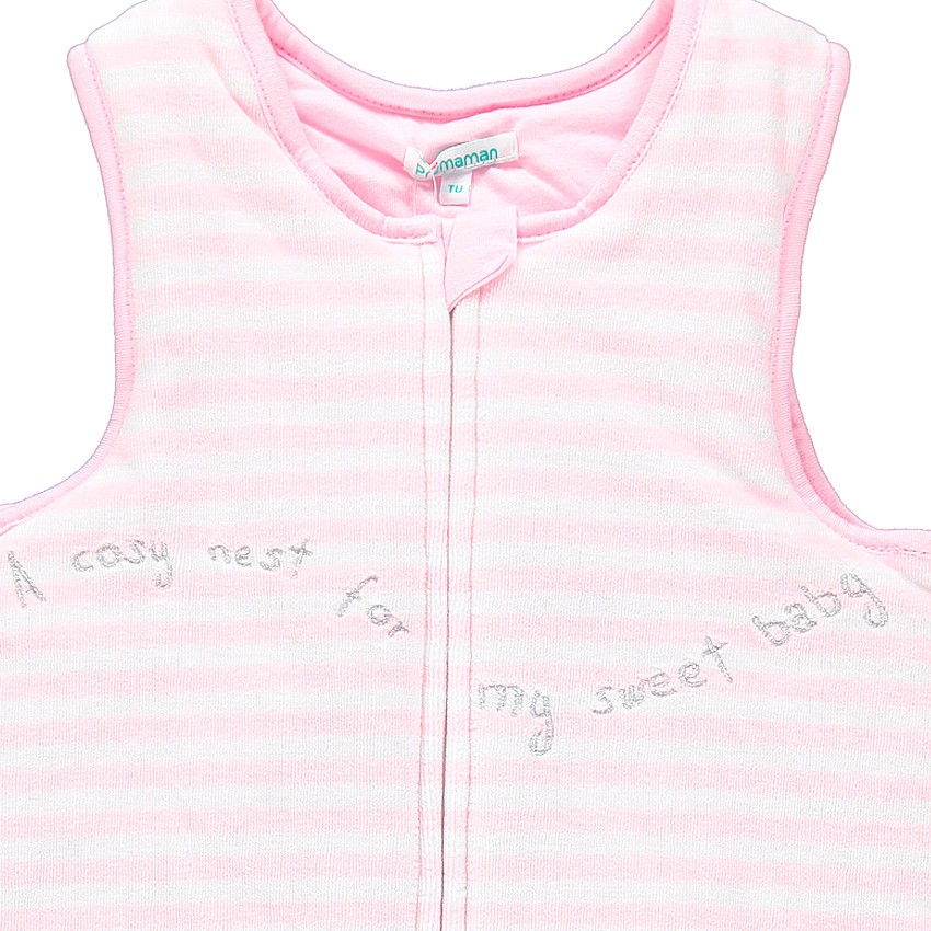 Turbulette sans manches en velours (de la naissance au 6 mois)  