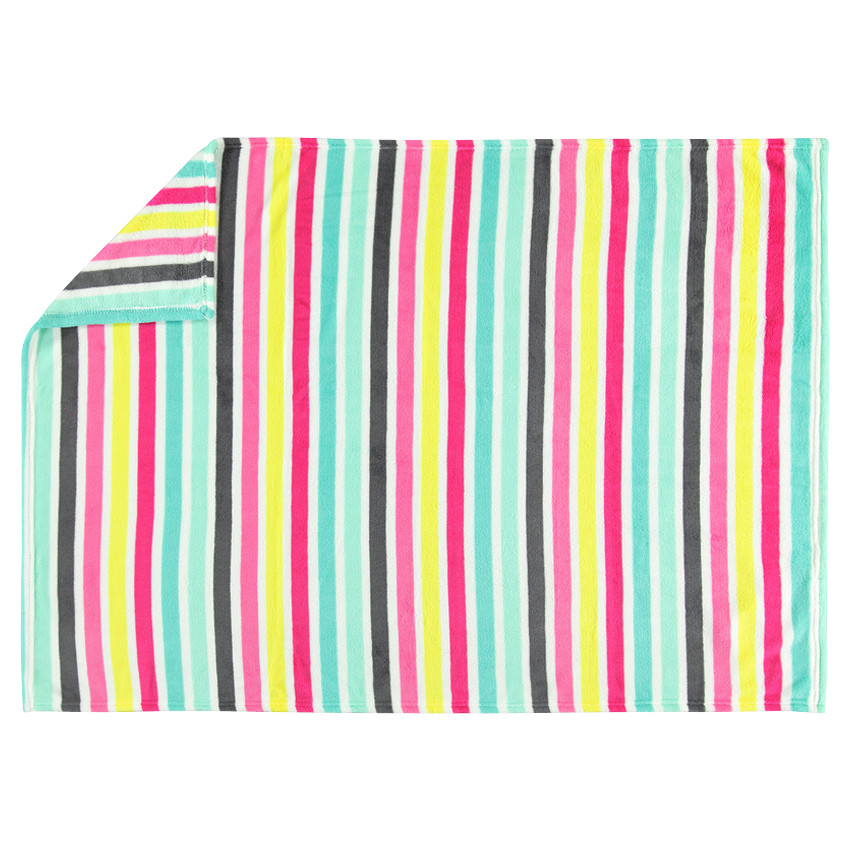 Κουβερτάκι φλις με τυπωμένο διακοσμητικό σχέδιο 