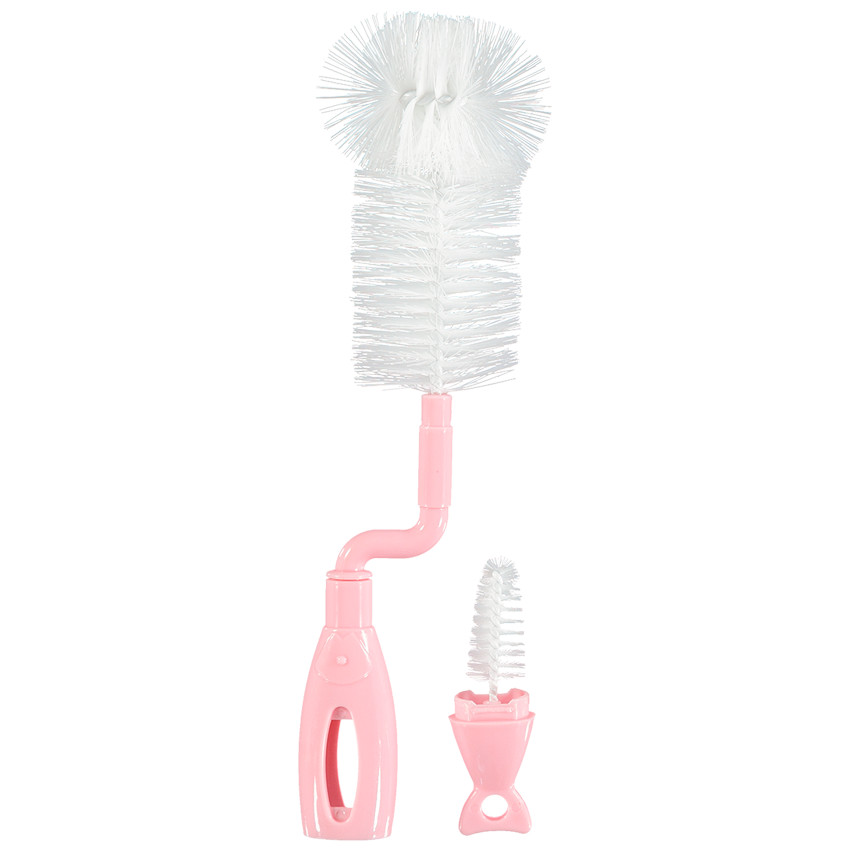 Βούρτσα Μπιμπερό 2σε1 Mix’N’Match ροζ 