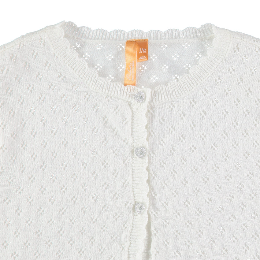 Ζακέτα σε αζούρ πλέξη  