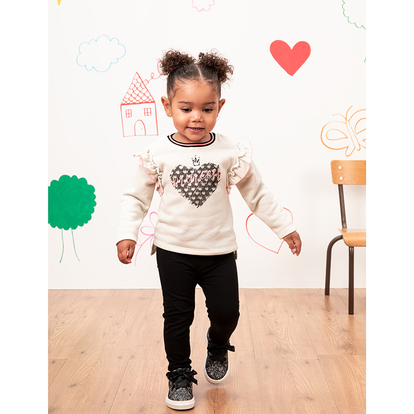 Σετ με 2 μονόχρωμα κολάν από βιολογικό βαμβάκι 