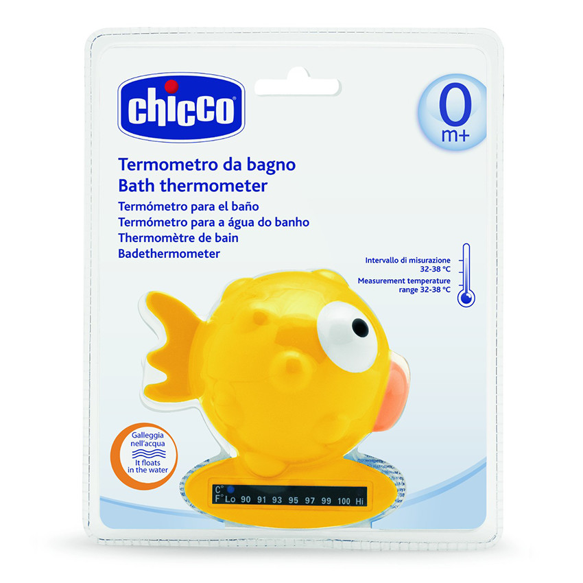 Θερμόμετρο Μπάνιου Ψάρι Πορτοκαλί 