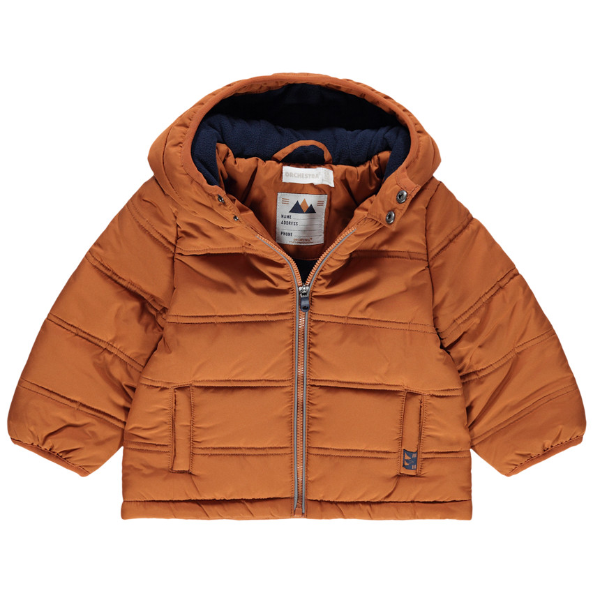 Μπουφάν με κουκούλα και επένδυση  micopolaire 