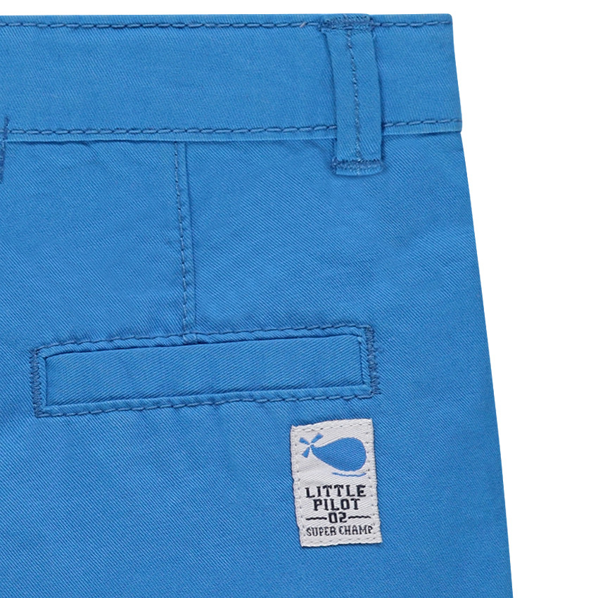 Βερμούδα από τουίλ με απλικέ σήματα και κεντήματα 