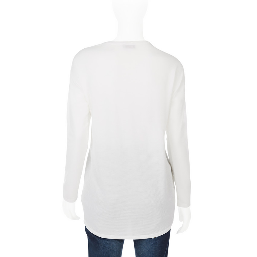 Μακρυμάνικη μπλούζα εγκυμοσύνης με τυπωμένο μήνυμα 