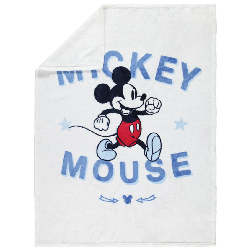 Couverture en sherpa Mickey Mouse Disney  
