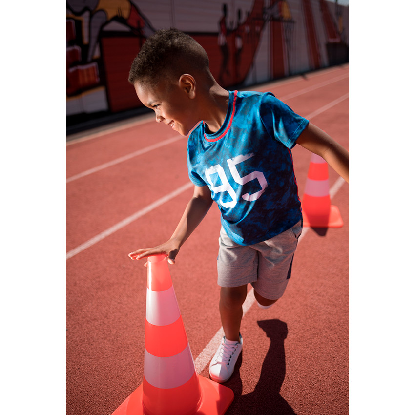 Φανελένια δίχρωμη βερμούδα  
