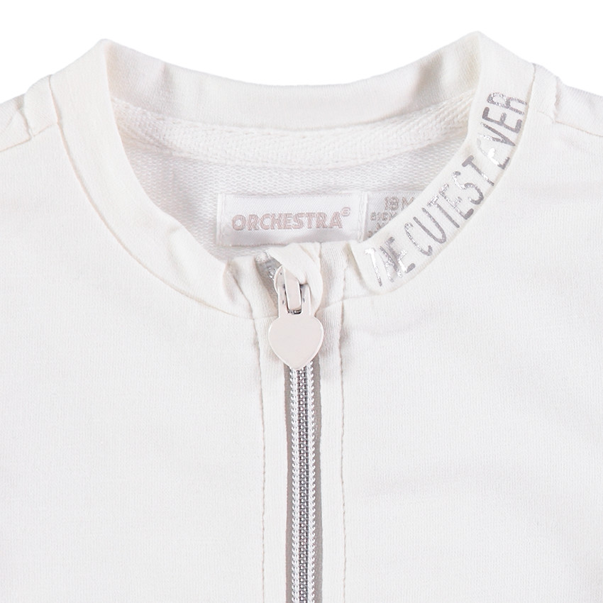 Φανελάνια ζακέτα με βολάν 