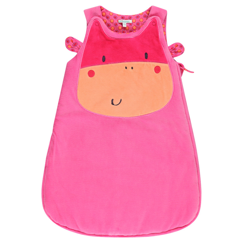 Turbulette T1 sans manches en velours (de la naissance au 6 mois) 