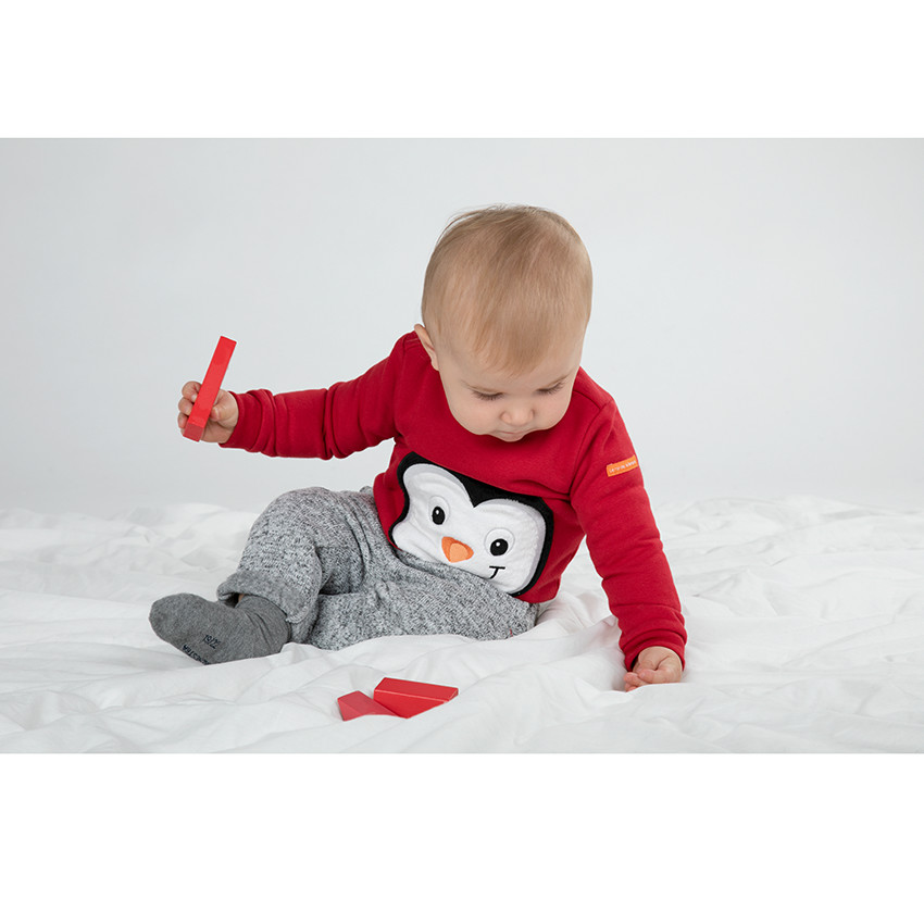 Φλις μελανζέ παντελόνι με κορδόνια σε αντίθεση 