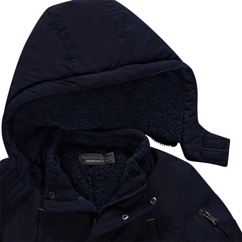 Παρκά 2 σε 1 με λεπτό αφαιρούμενο αμάνικο μπουφάν 