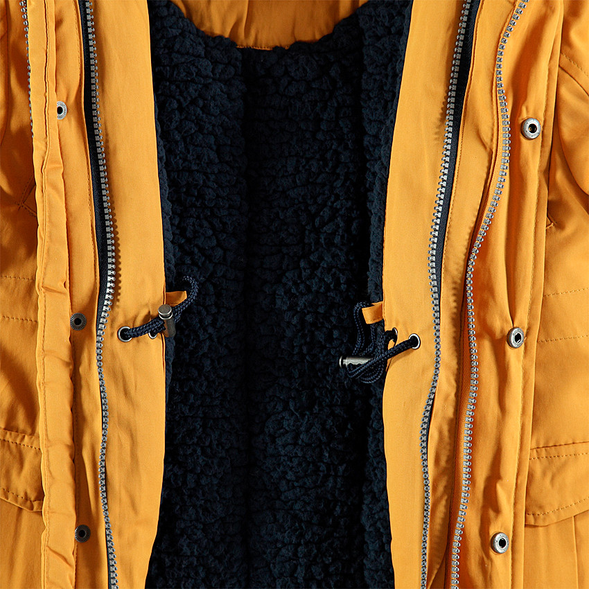 Παρκά 2 σε 1 με εσωτερικό αφαιρούμενο ενσωματωμένο μπουφάν 