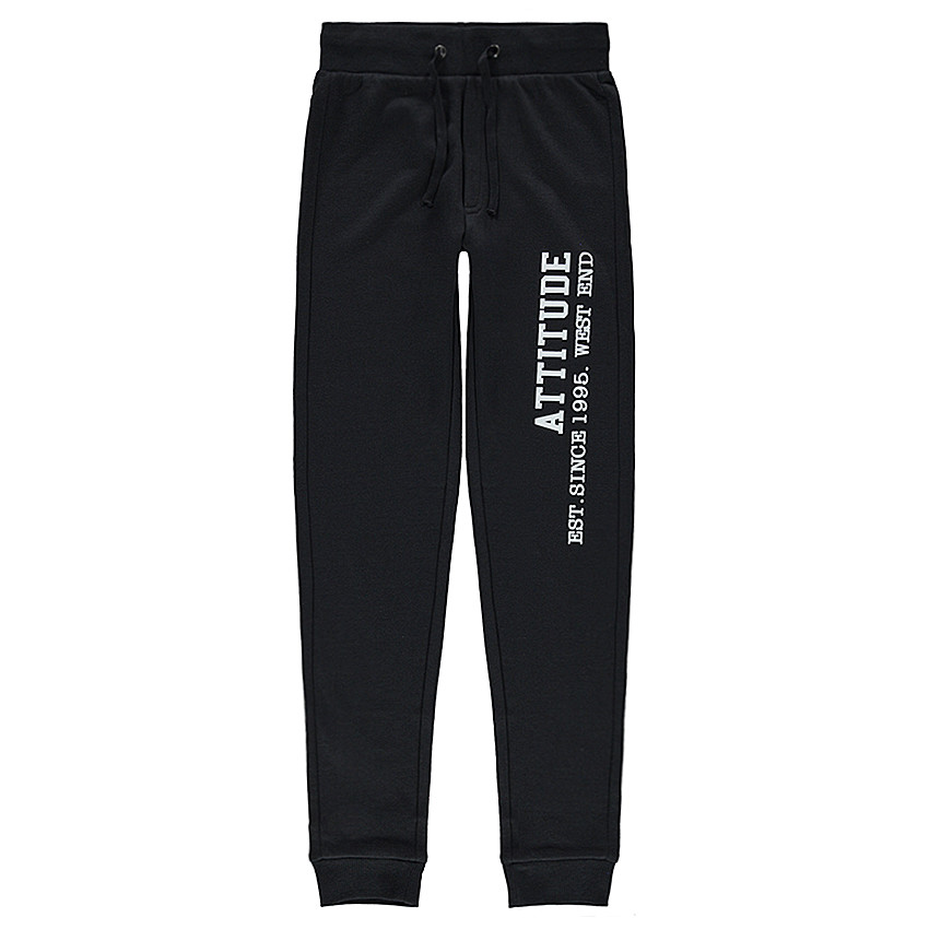 Παιδικά - Ζέρσεϊ πιτζάμα με ριγέ μπλούζα και παντελόνι με στάμπα 