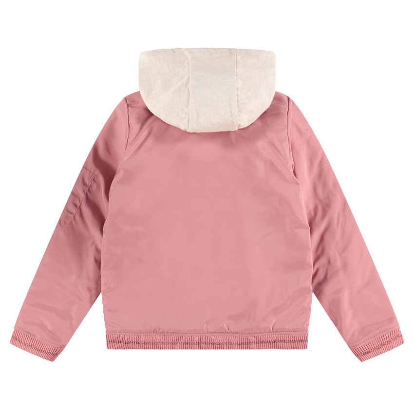 Παιδικά - Τζάκετ 2 σε 1 με τσέπη με φερμουάρ και απλικέ σήματα 