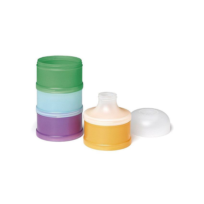 Θήκη 4 Δόσεων Σκόνης Βρεφ Γάλακτος Με Εξάρτημα Ευκολού Γεμίσματ 