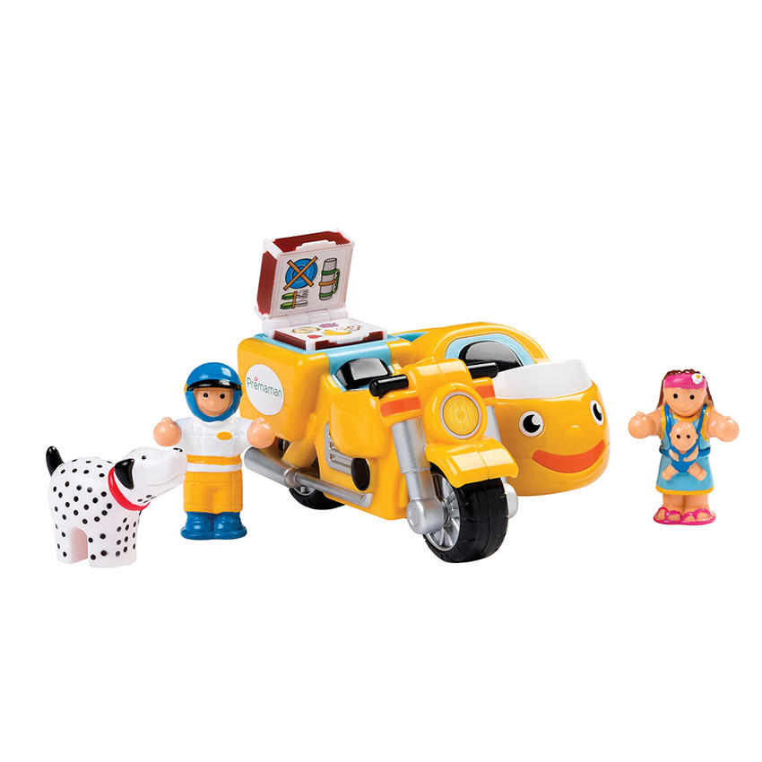 Παιχνίδι -μηχανή  με πλαινή  θέση οχήματος 