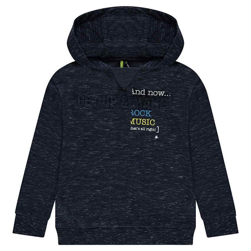 Παιδικά - Φούτερ από ελαφριά φανέλα με ανάγλυφα γράμματα 