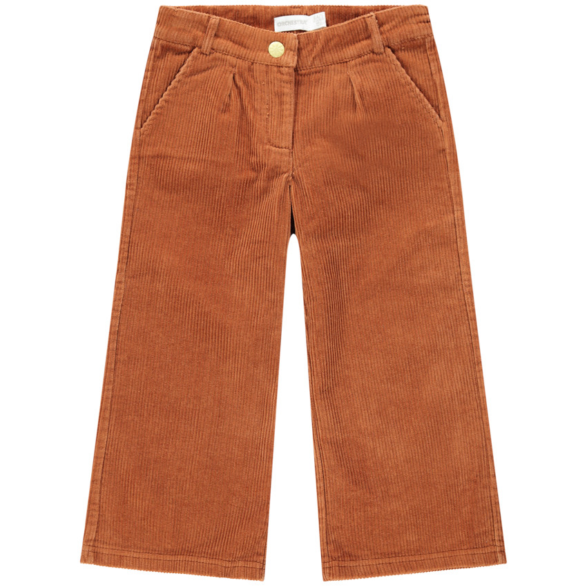 Παντελόνι σε στιλ palazzo από βελούδο κοτλέ  