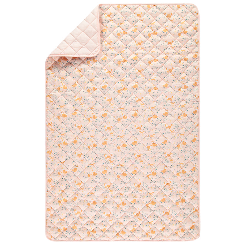 Πάπλωμα με μοτίβο σε όλη την επιφάνεια και σταυρωτές ραφές  