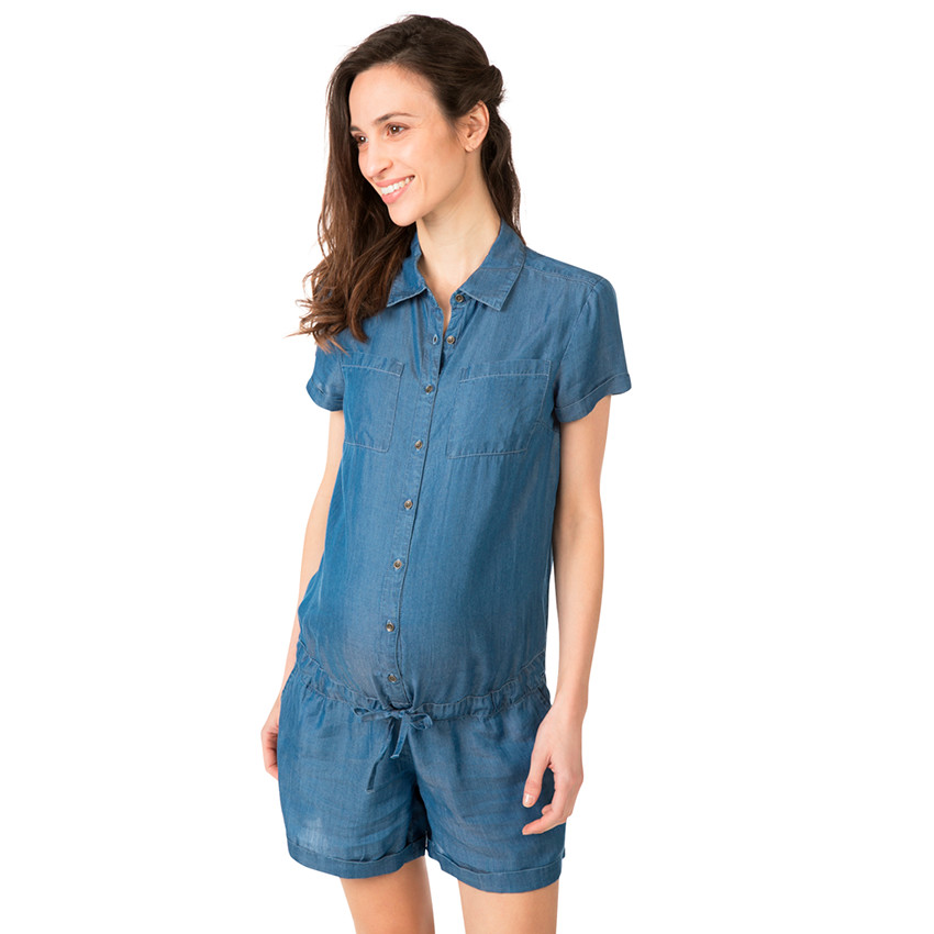 Ολόσωμη φόρμα εγκυμοσύνης από tencel  