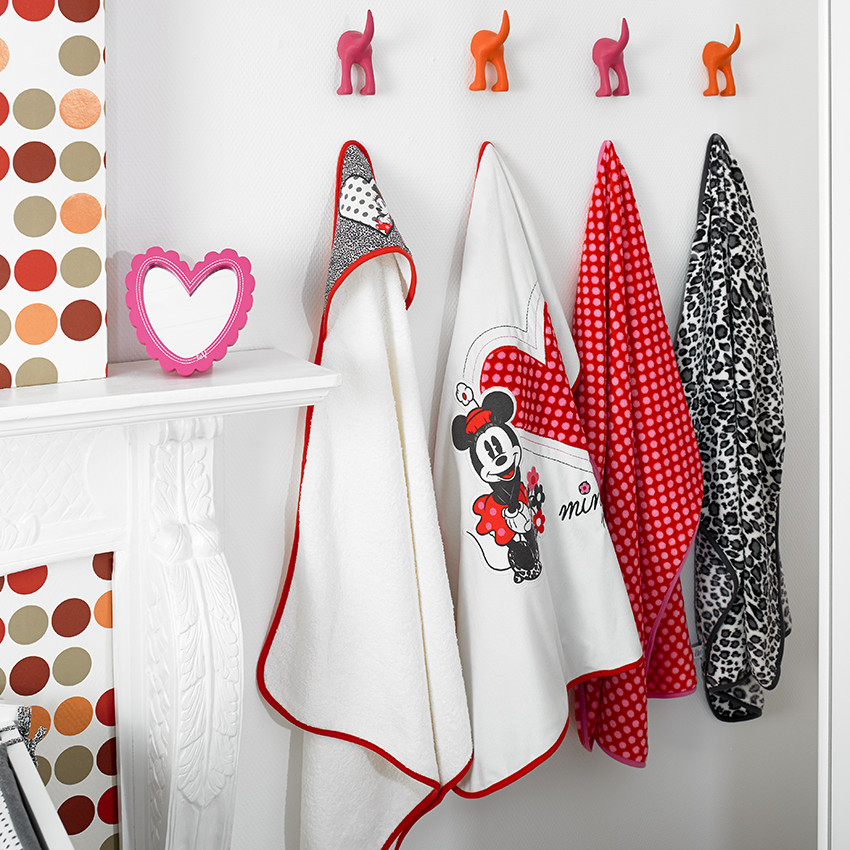 Couverture en sherpa imprimé léopard 