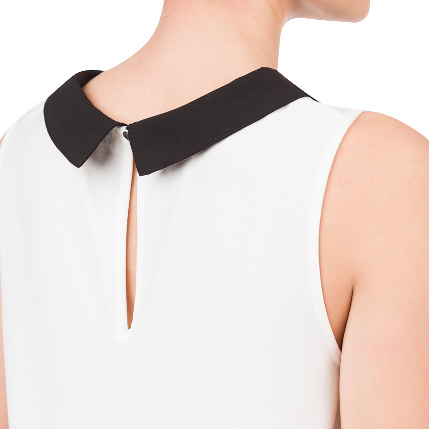 Τοπ εγκυμοσύνης με στρογγυλό γιακαδάκι 