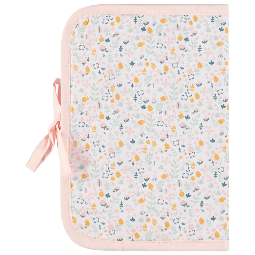 Protège carnet de santé à imprimé floral all-over 