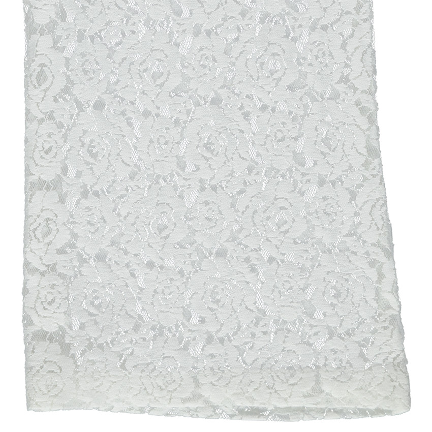 Παιδικά - Φαρδύ παντελόνι από δαντέλα με φλοράλ σχέδιο 