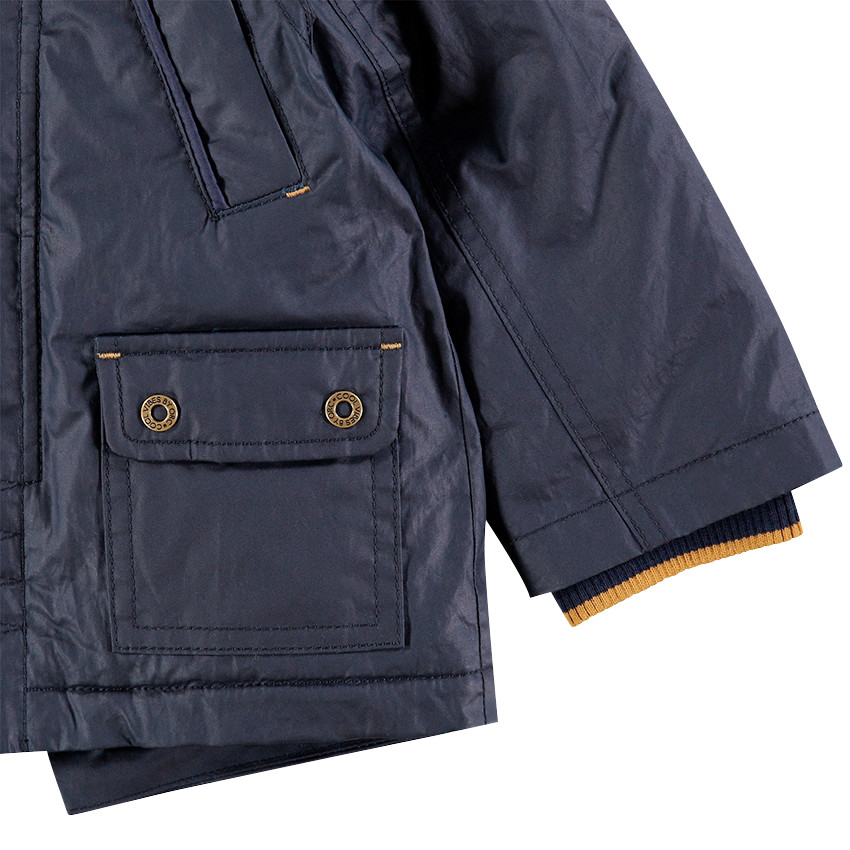 Παρκά με επένδυση από sherpa και τσέπες 