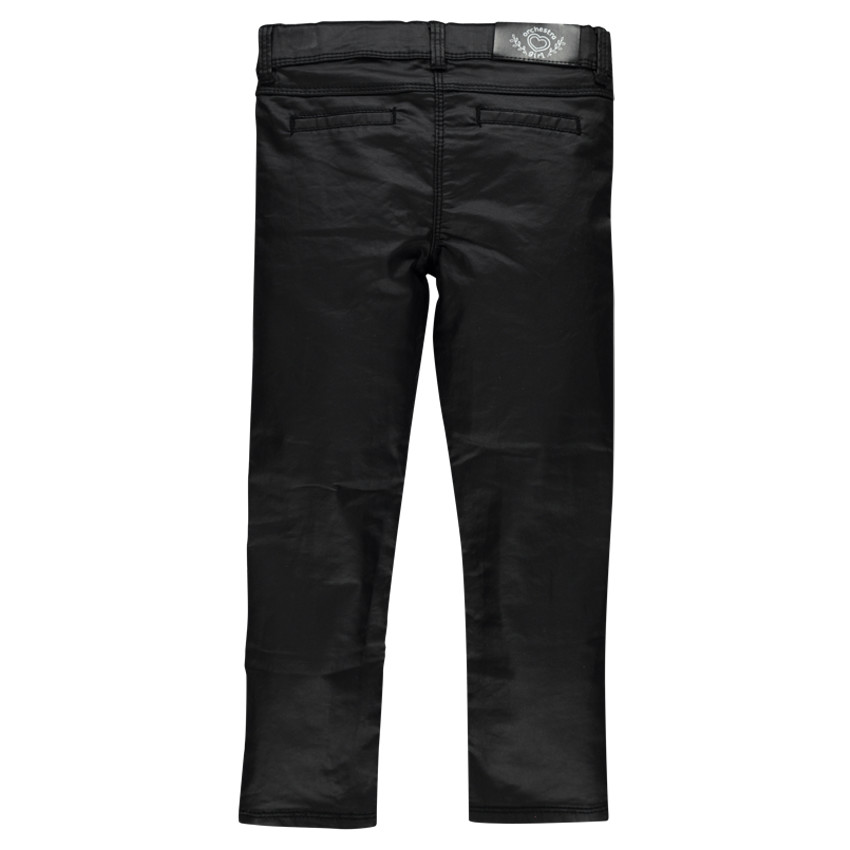 Παιδικά - Τζιν slim με κερωμένη όψη και εξωτερικές ραφές 