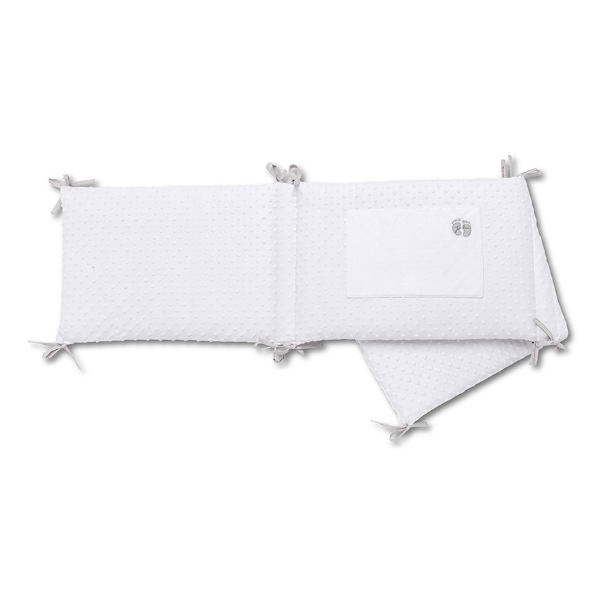 Βελούδινη πάντα με κορδελάκια και ανάγλυφα πουά 