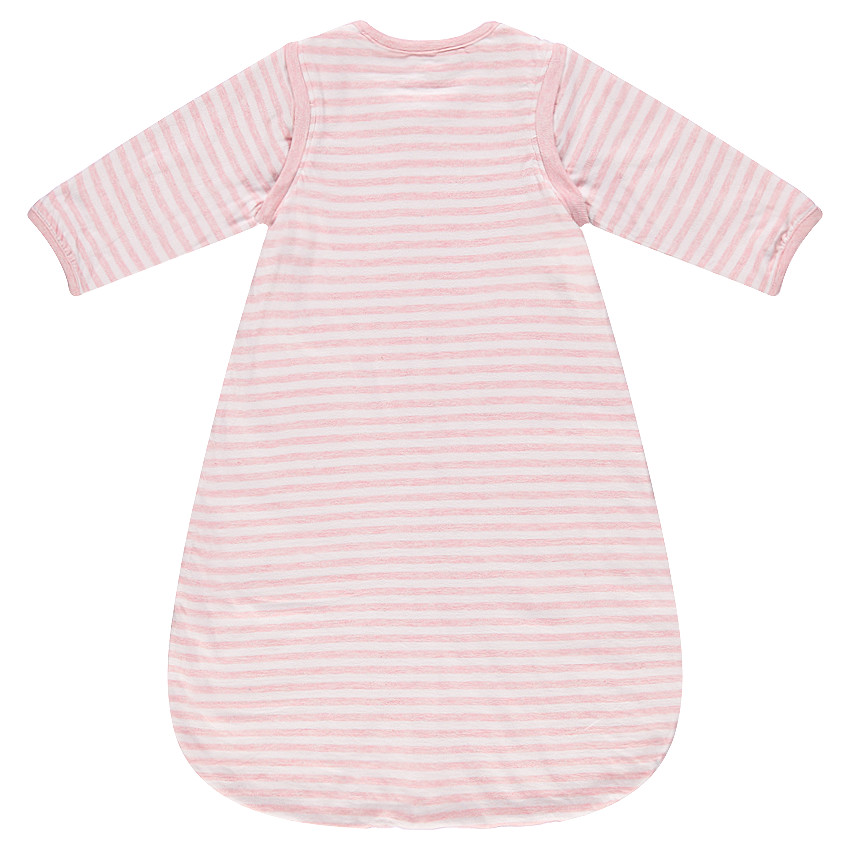 Υπνόσακος ριγέ από ζέρσεϊ με αφαιρούμενα μανίκια 