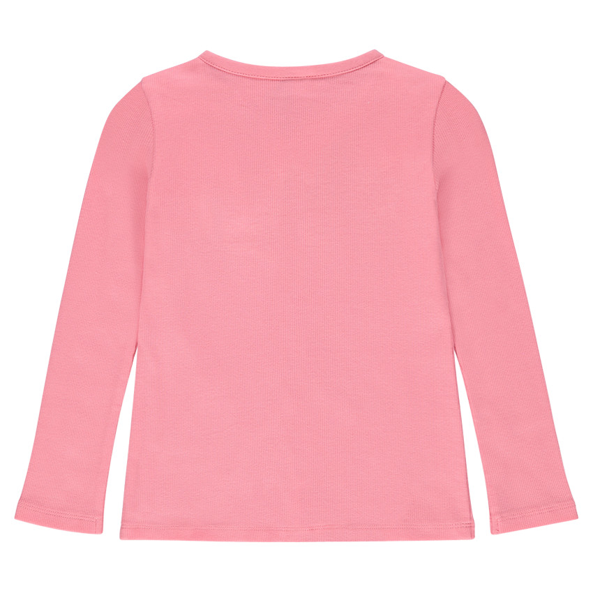 Παιδικά - Ζακέτα μονόχρωμα σε ριμπ ύφανση 