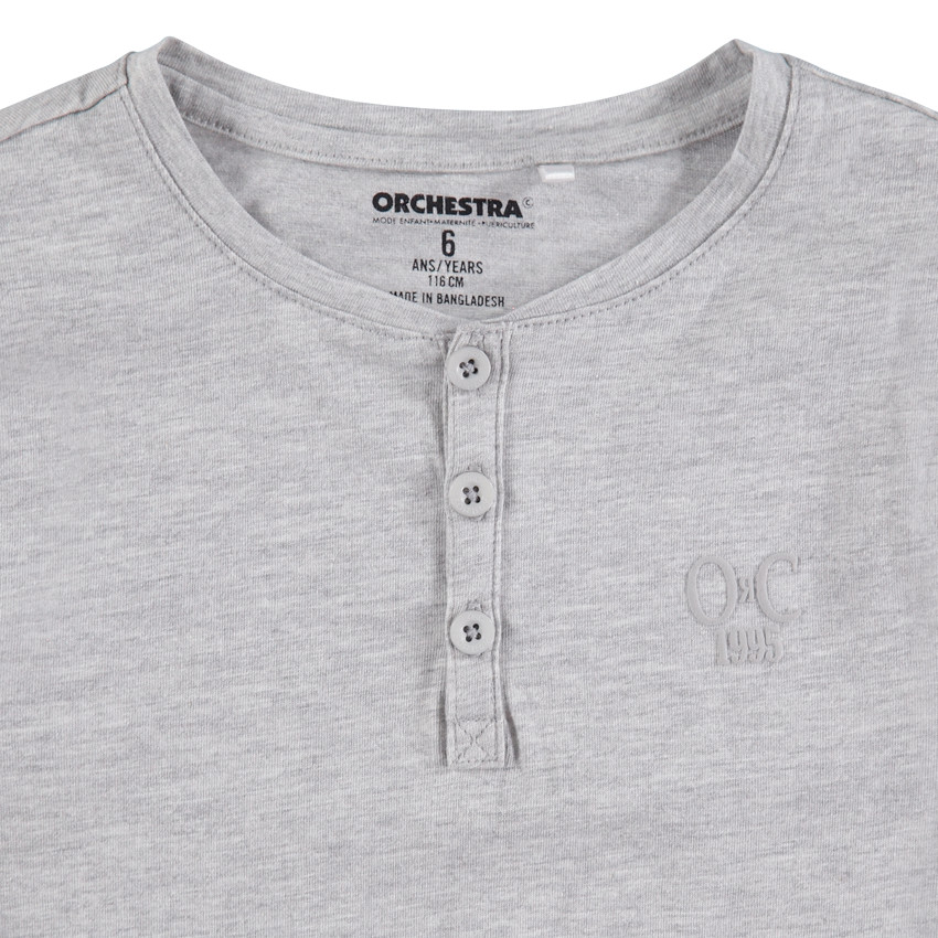 Μακρυμάνικη ζέρσεϊ μπλούζα με κεντημένο λογότυπο 