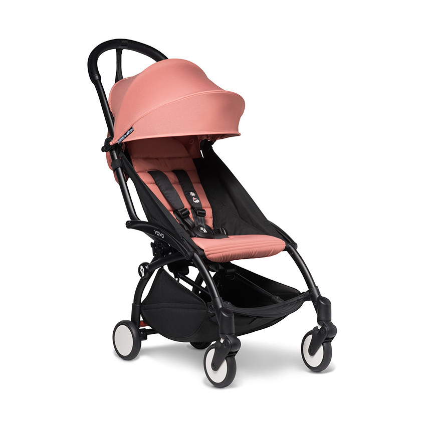 Poussette YOYO² 6+ châssis noir - Ginger 