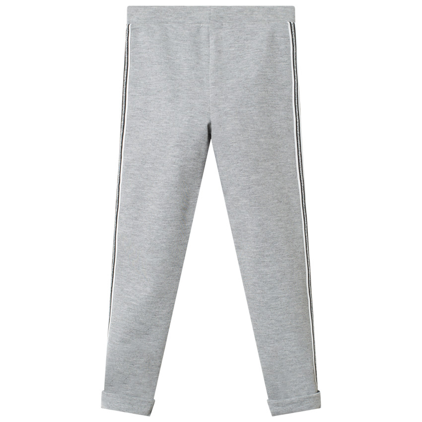 Jegging milano με bandes και τσέπες με φερμουάρ  