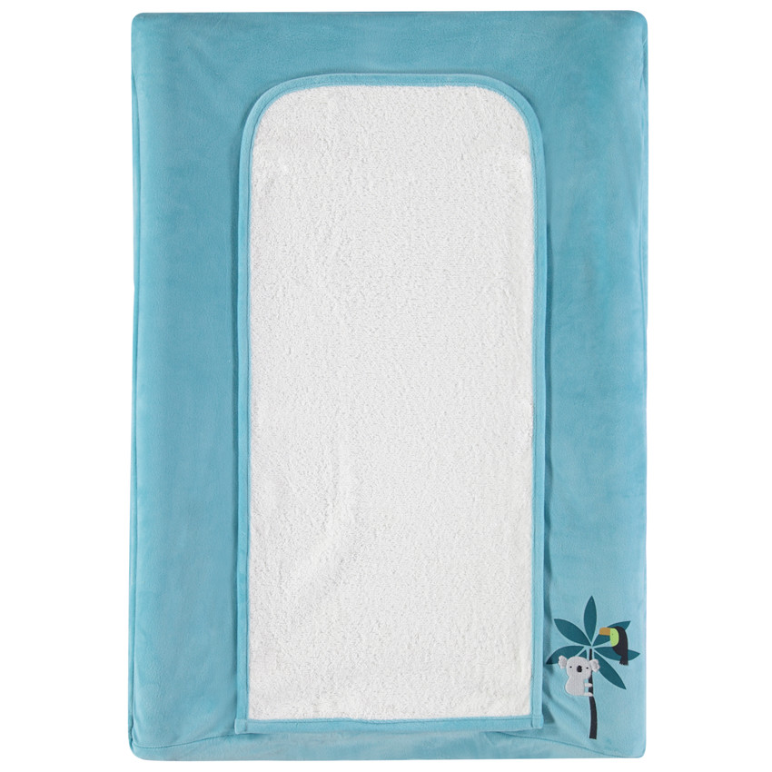 Κάλυμμα αλλαξιέρας με πετσετέ επίστρωμα και κέντημα 