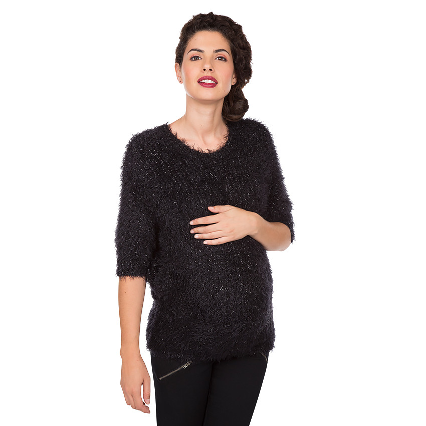 Πλεκτό πουλόβερ εγκυμοσύνης 