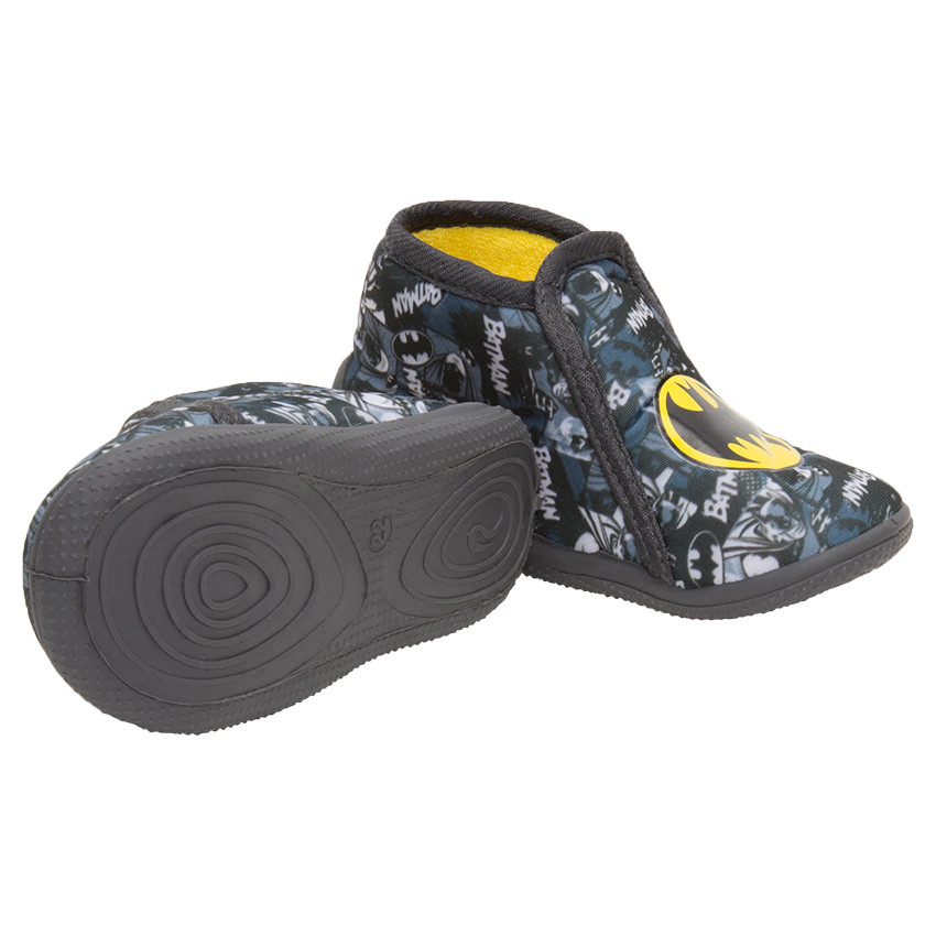 Ψηλά παντοφλάκια με φερμουάρ και μοτίβο Batman της ©Warner 